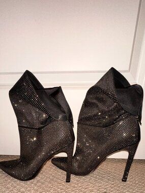 Kenneth Cole Slouchy Sequin Boots - Size 9.5M New!